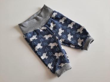 Babyhöschen Elefanten Dunkelblau 1